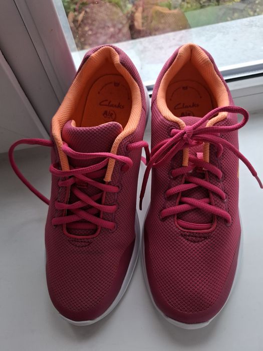 Женские кроссовки"Clarks" 41 размер