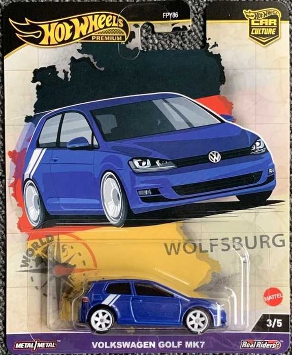 volkswagen golf hot wheels