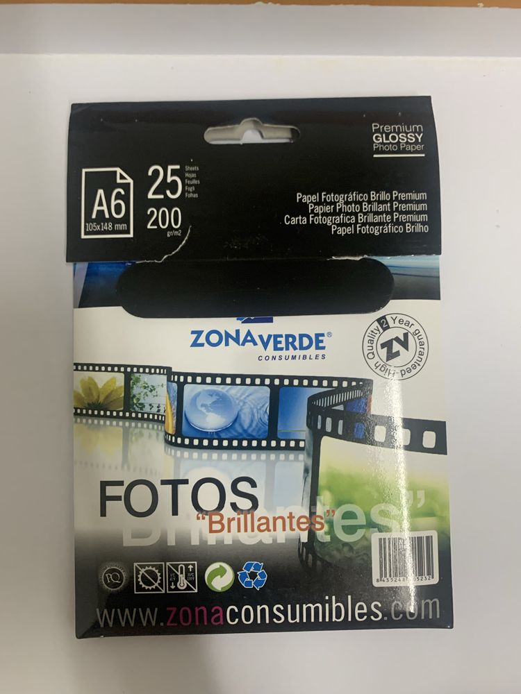Photopaper impressora