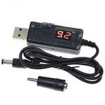 Кабель USB-DC для роутера 9V/12V з перемикачем, живлення PowerBank
