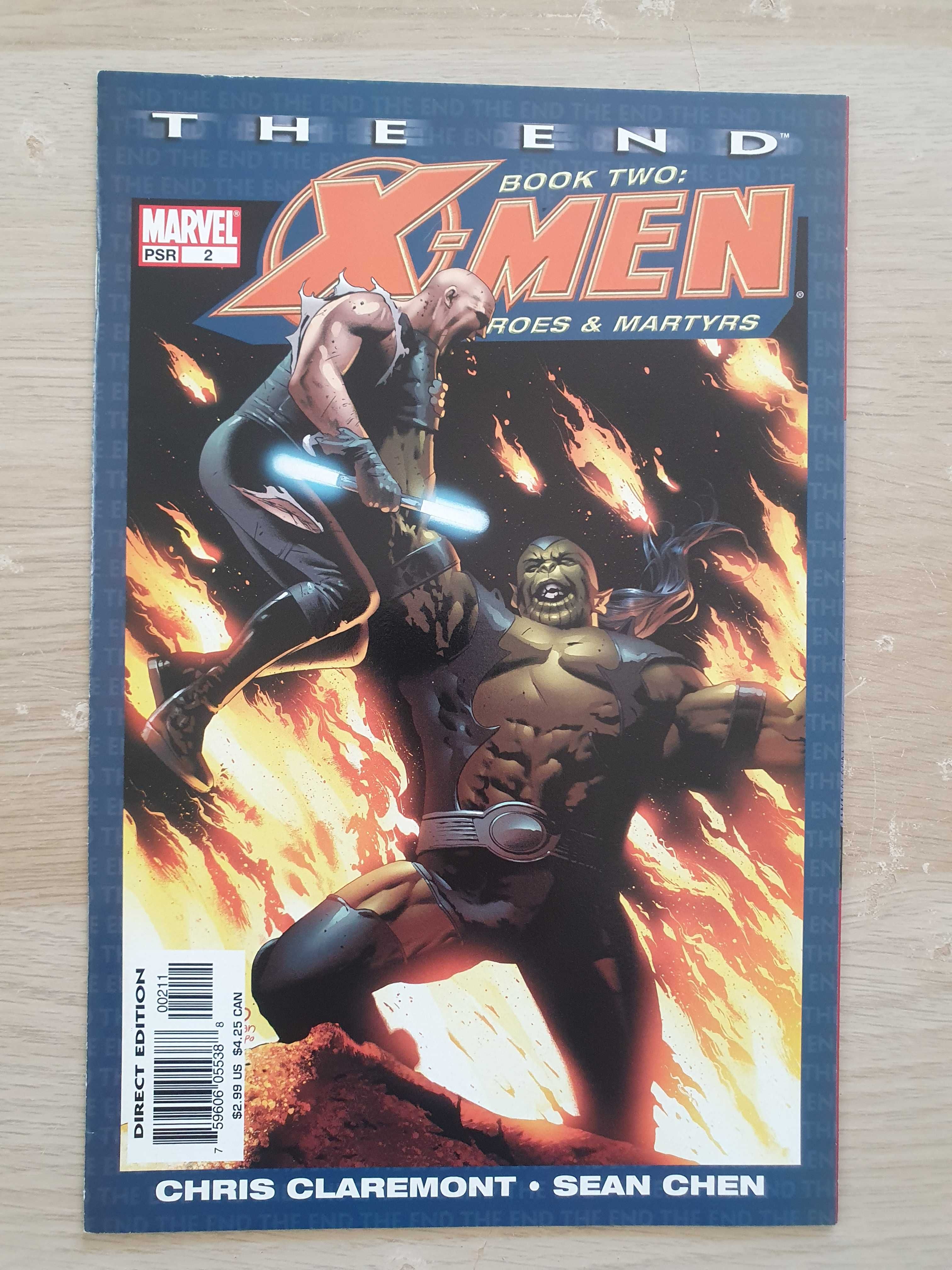 X-men: The End Book two Heroes and Martyrs 1, 2, 4, 5, 6 (2005) (ZM62)