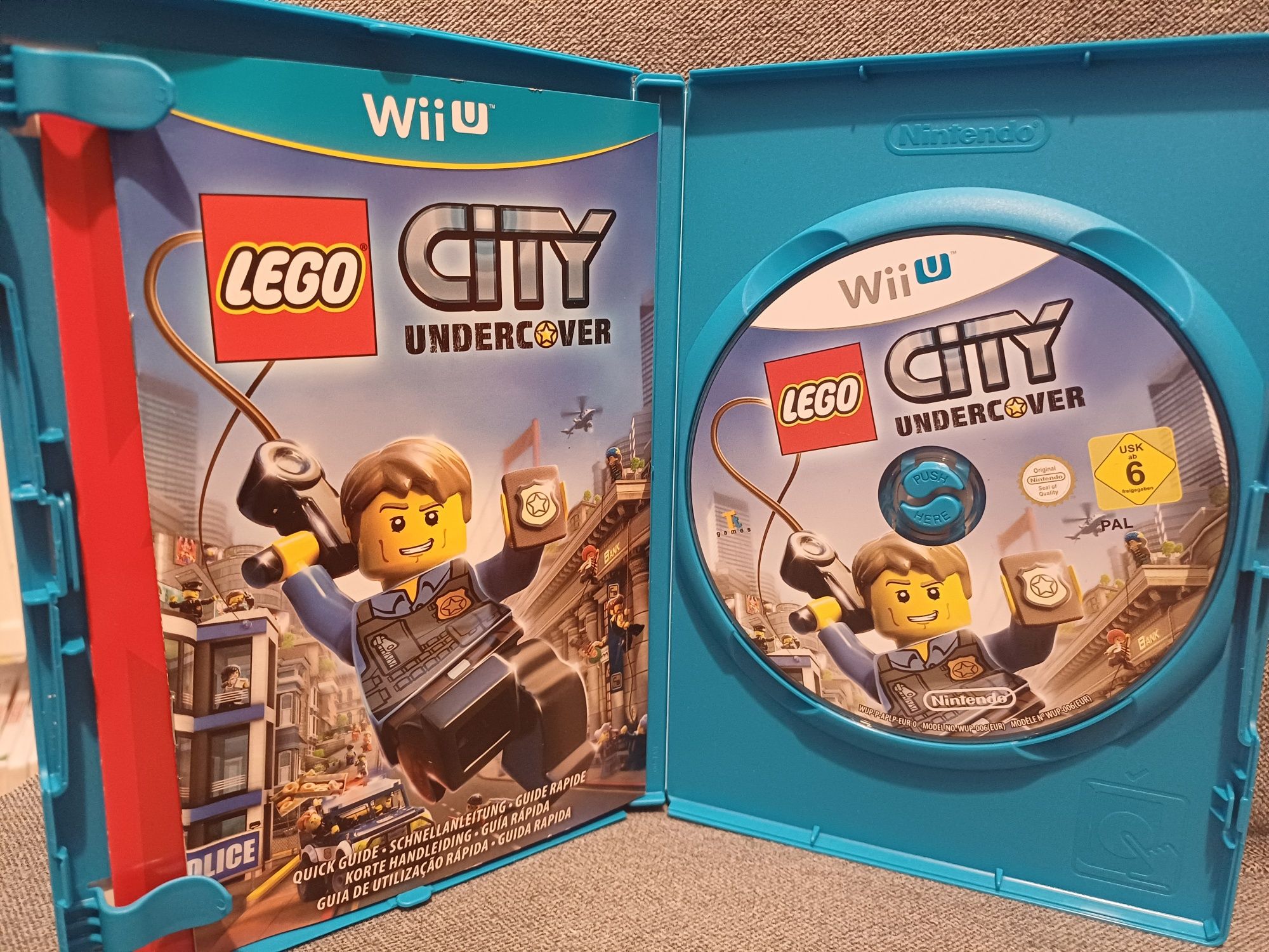 Lego City Undercover Nintendo WiiU angielska super stan