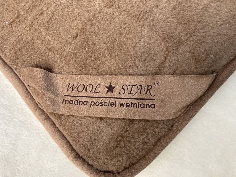 Materac nawierzchniowy Wool Star wełna Merynos