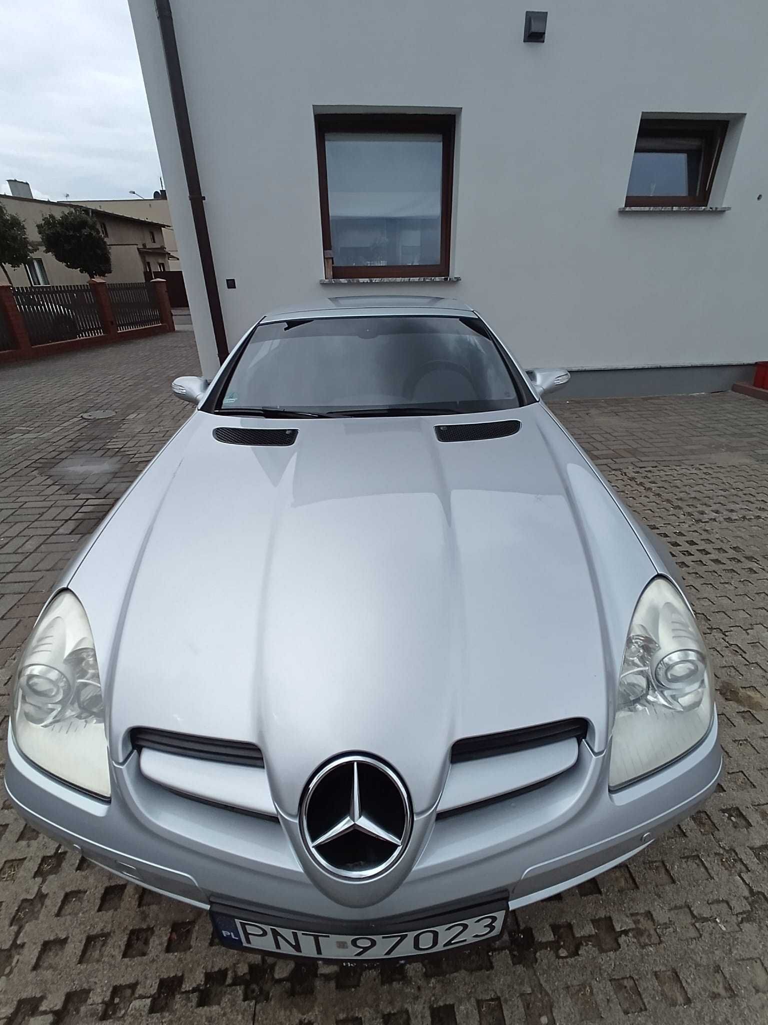 Mercedes SLK 200 kabriolet automat bezwypadkowy org lakier