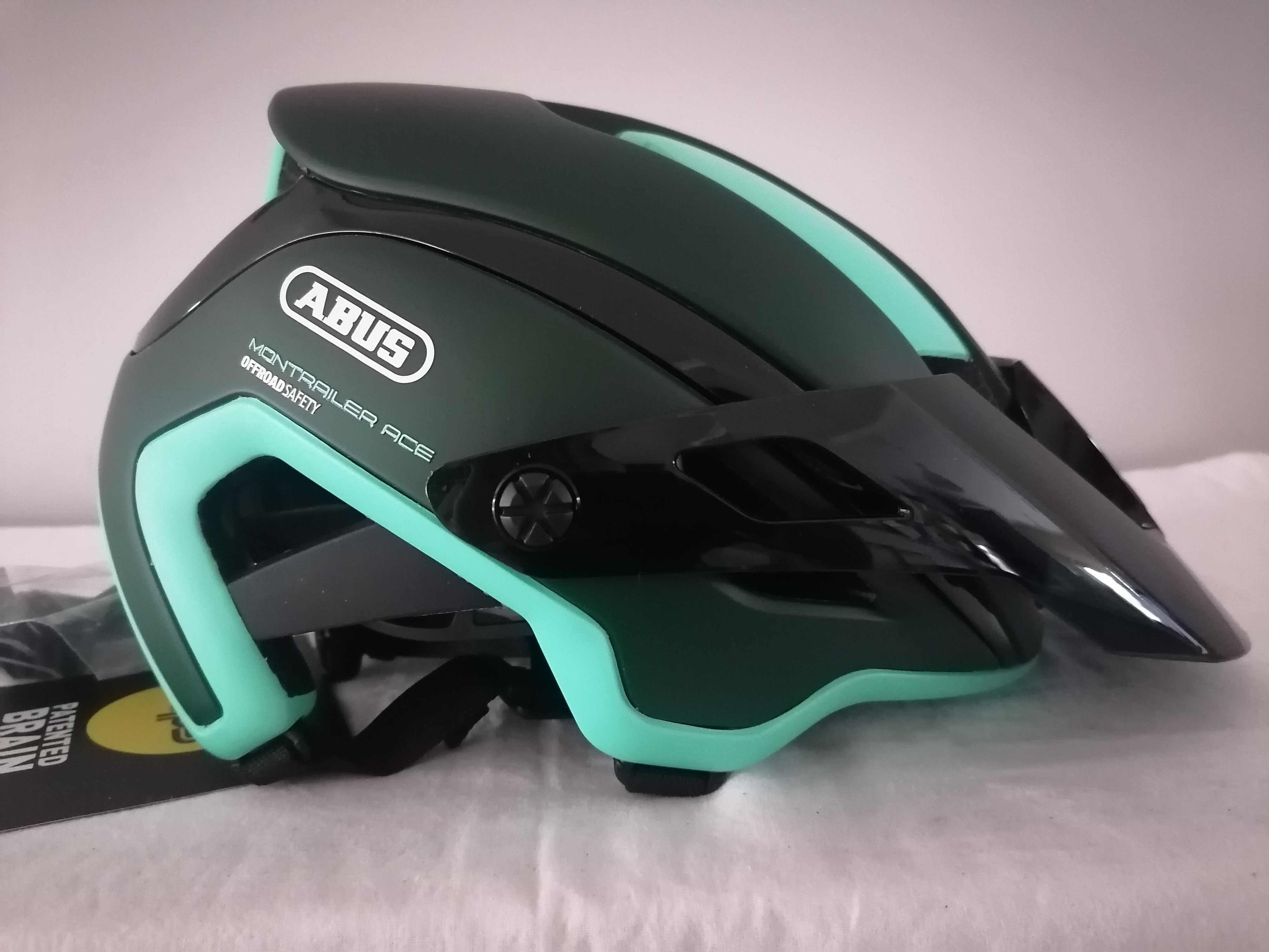 Kask rowerowy Abus Montrailer Ace Mips Smaragd Green M 55-58cm