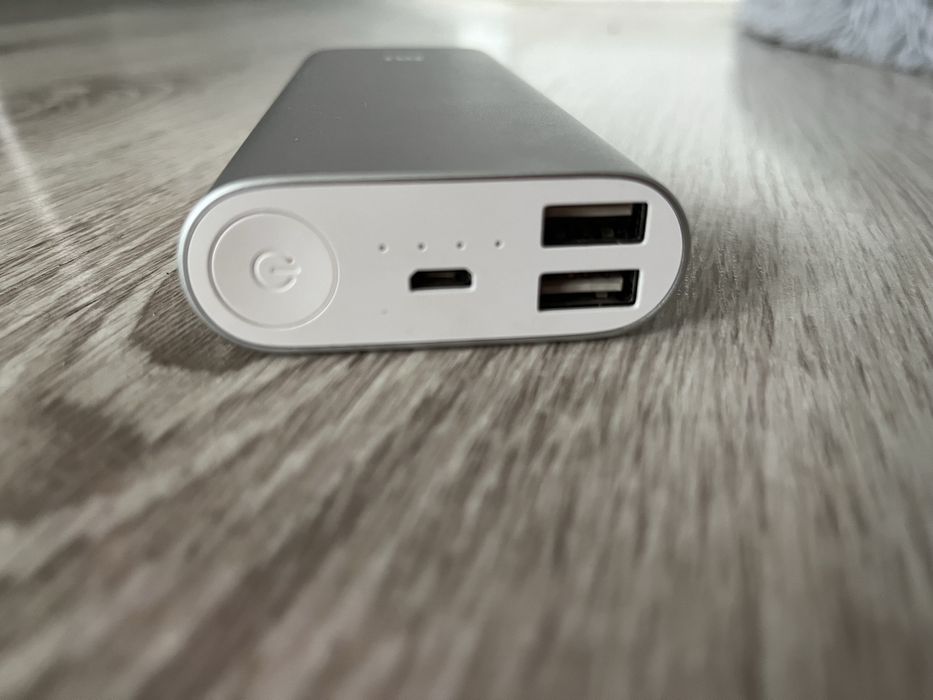 Powerbank Xiaomi 16000mAh z oryginalną osłonką sylikonową niebieską