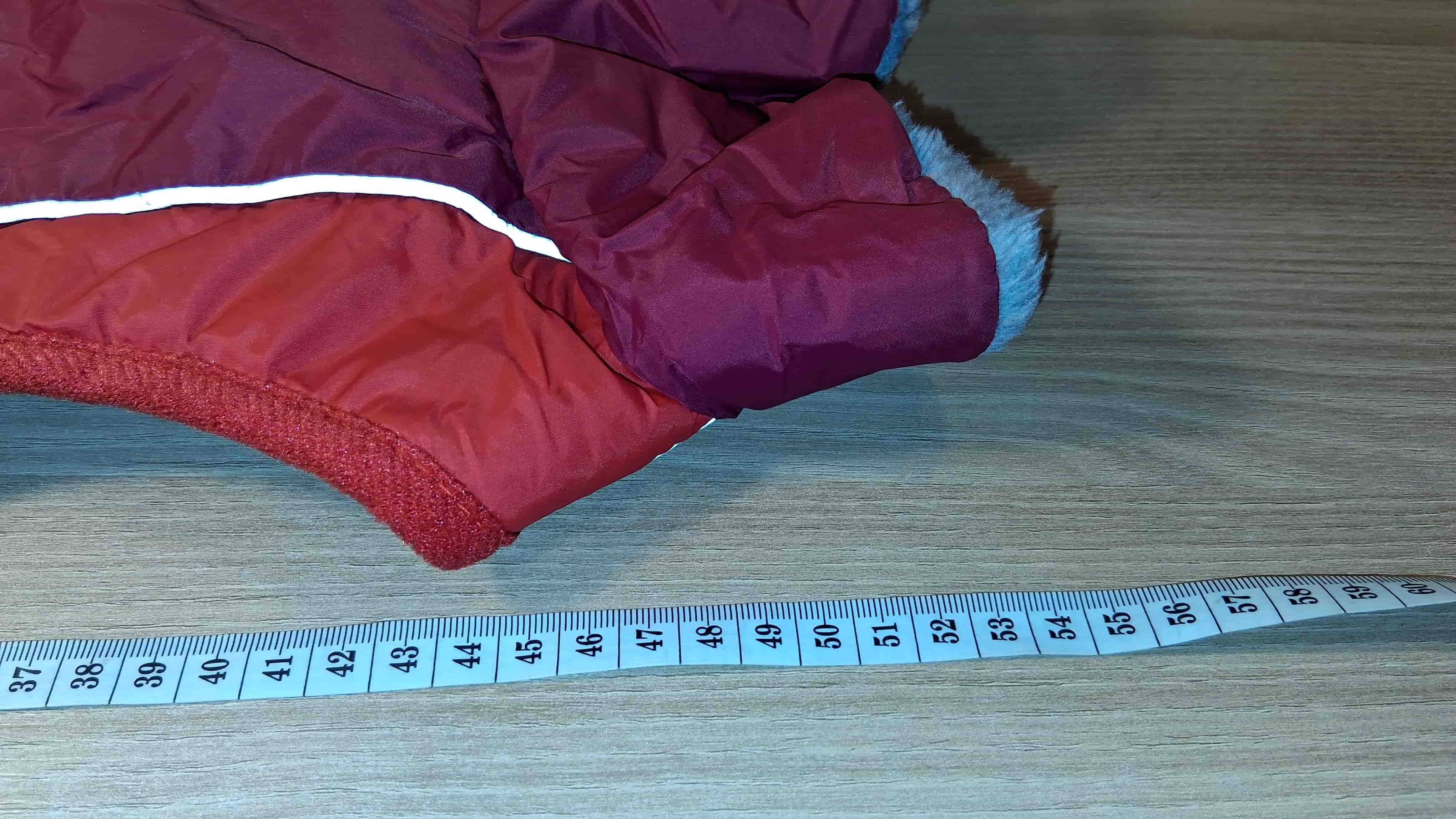 Nowe Ciepłe Ubranko Kurtka Dla Psa Na Zimę Polar Dł. 45cm Odblaski