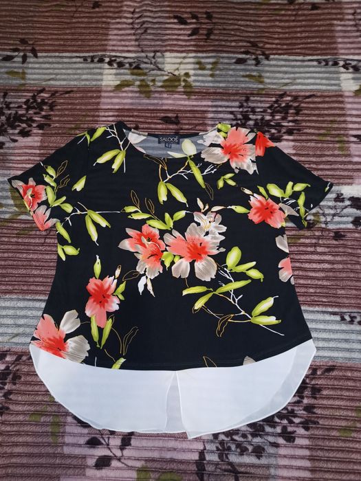 Модная блузка футболка 50-54размер