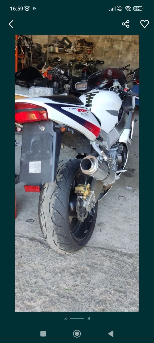 Honda CBR 929 954 wydech BOS komplet