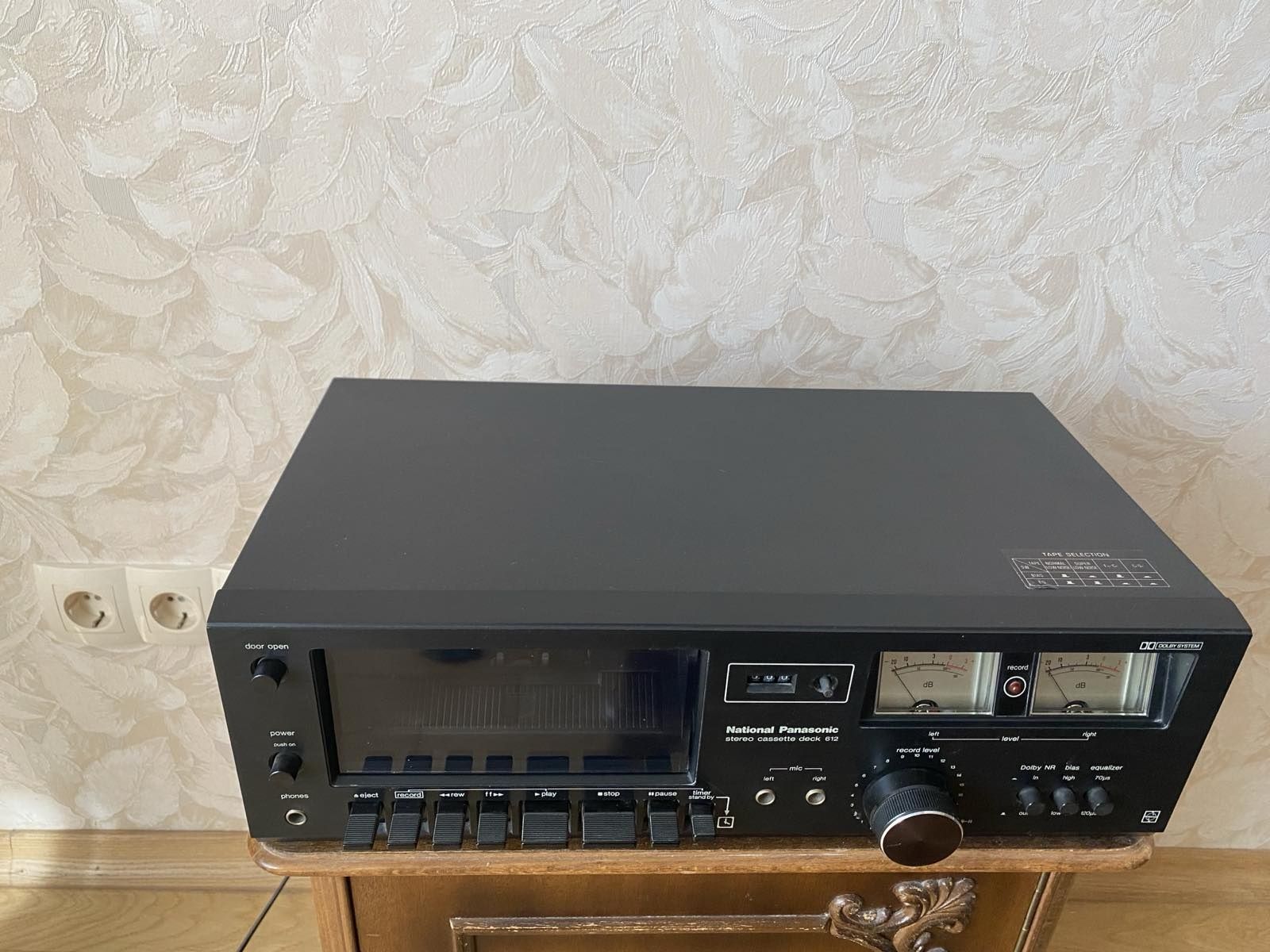 Дека Panasonic RS 612.