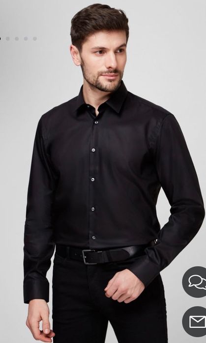 Оригінал! Hugo Boss чоловіча сорочка хл 100% коттон хуго бос