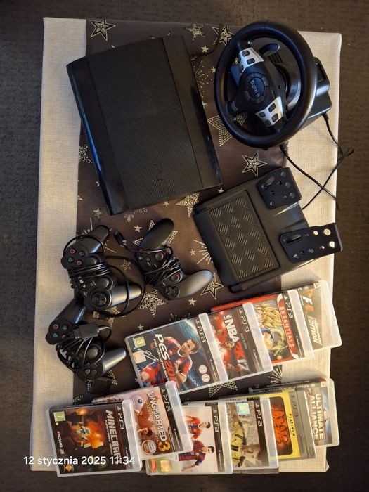 Konsola PS3 + akcesoria+ gry
