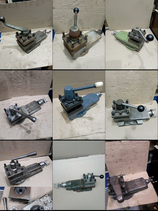 Суппорт, каретка, малая продольная  подача токарного станка