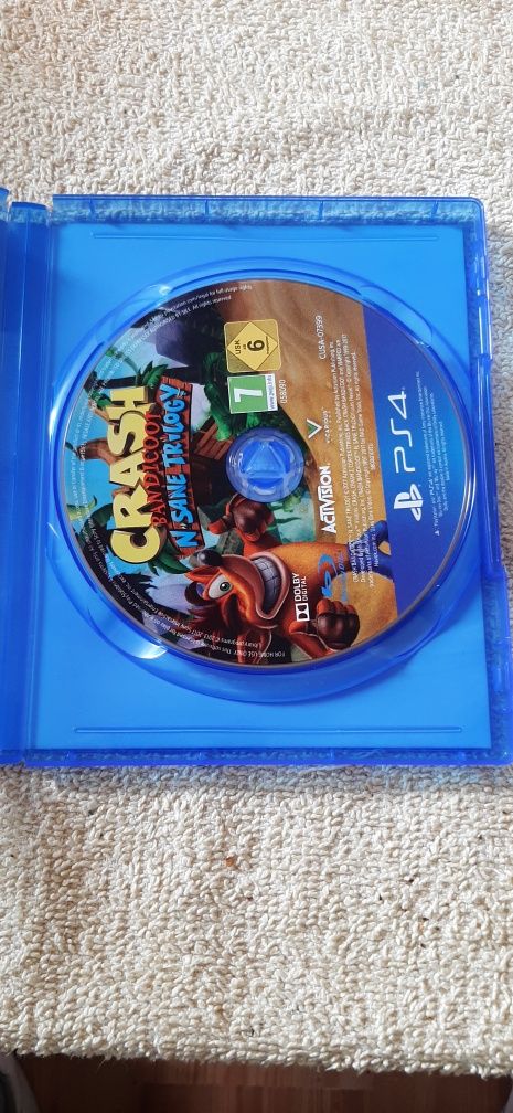 Ps4  gra  Crash .