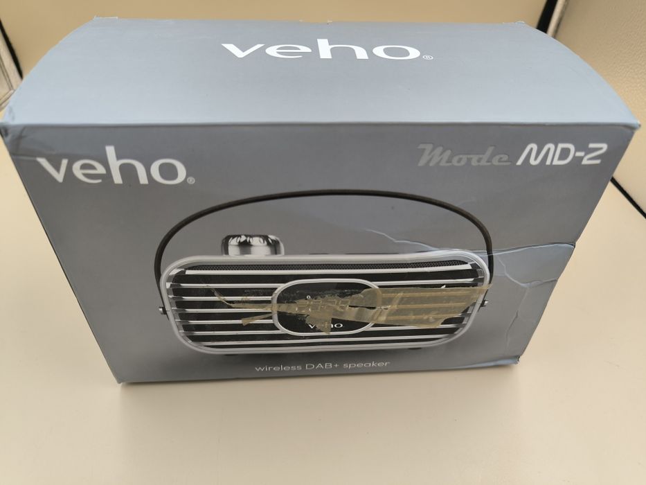 Bezprzewodowy głośnik z radiem dab bluetooth Veho MD-2 retro