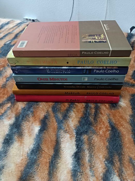 7 livros Paulo Coelho