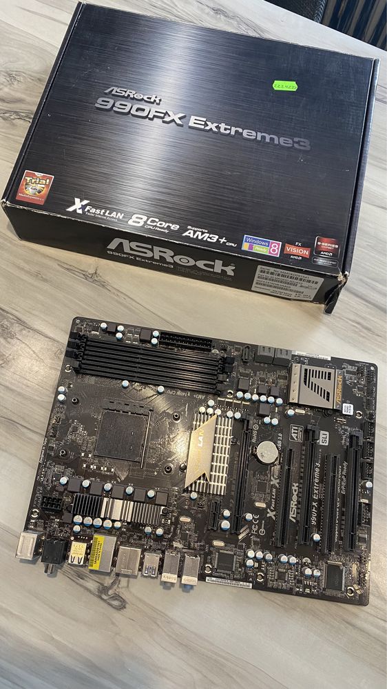 Плата Asrock 990fx extreme3 am3+