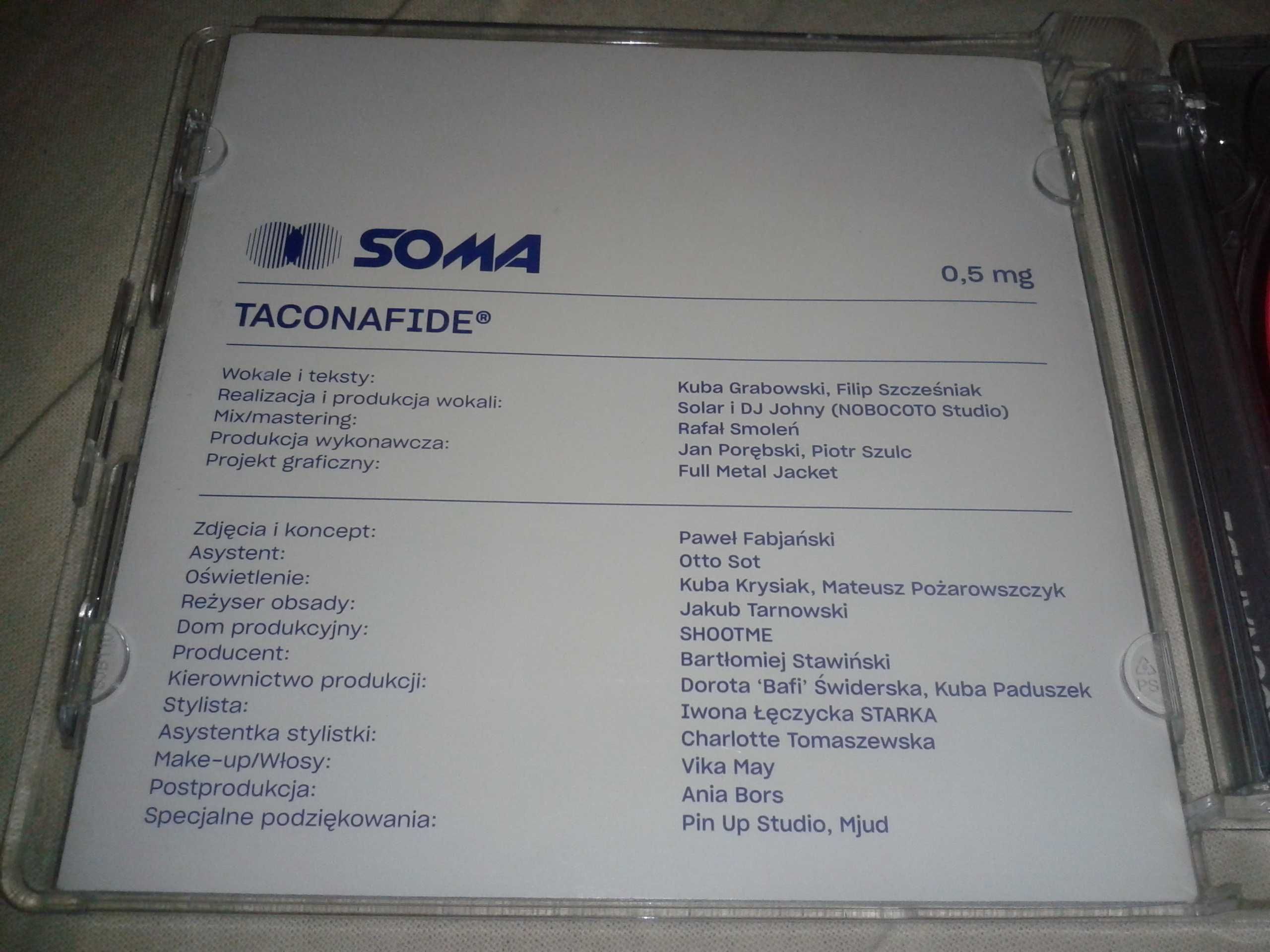 [Hip-Hop] Taconafide - SOMA 0,5 mg