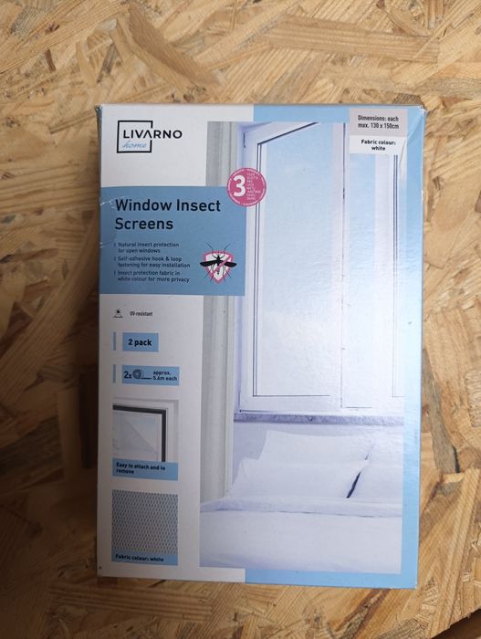 Moskitiera x2 130×150