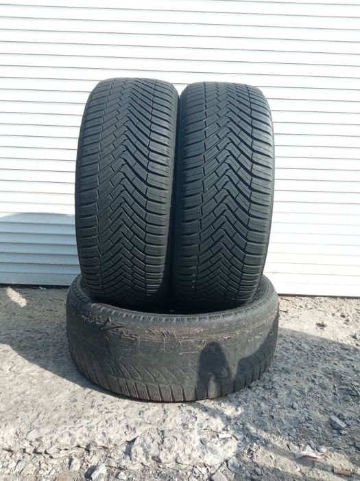 Зима! Continental 225/50R17 состояние новых 21год