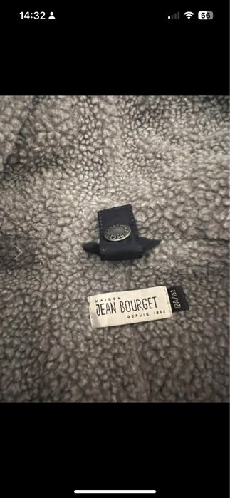 Blusão de inverno marca Jean Bourget, para rapaz de 12 anos como novo