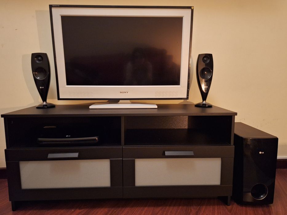 Aparelhagem LG Home Theater HT33S-DP com Subwoofer Ativo