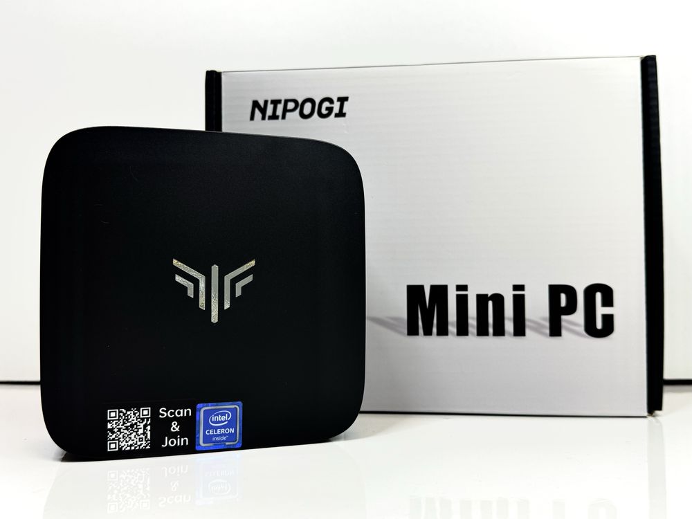 Новий міні-комп’ютер NiPoGi AK1PLUS Alder Lake N97 16/512GB Black