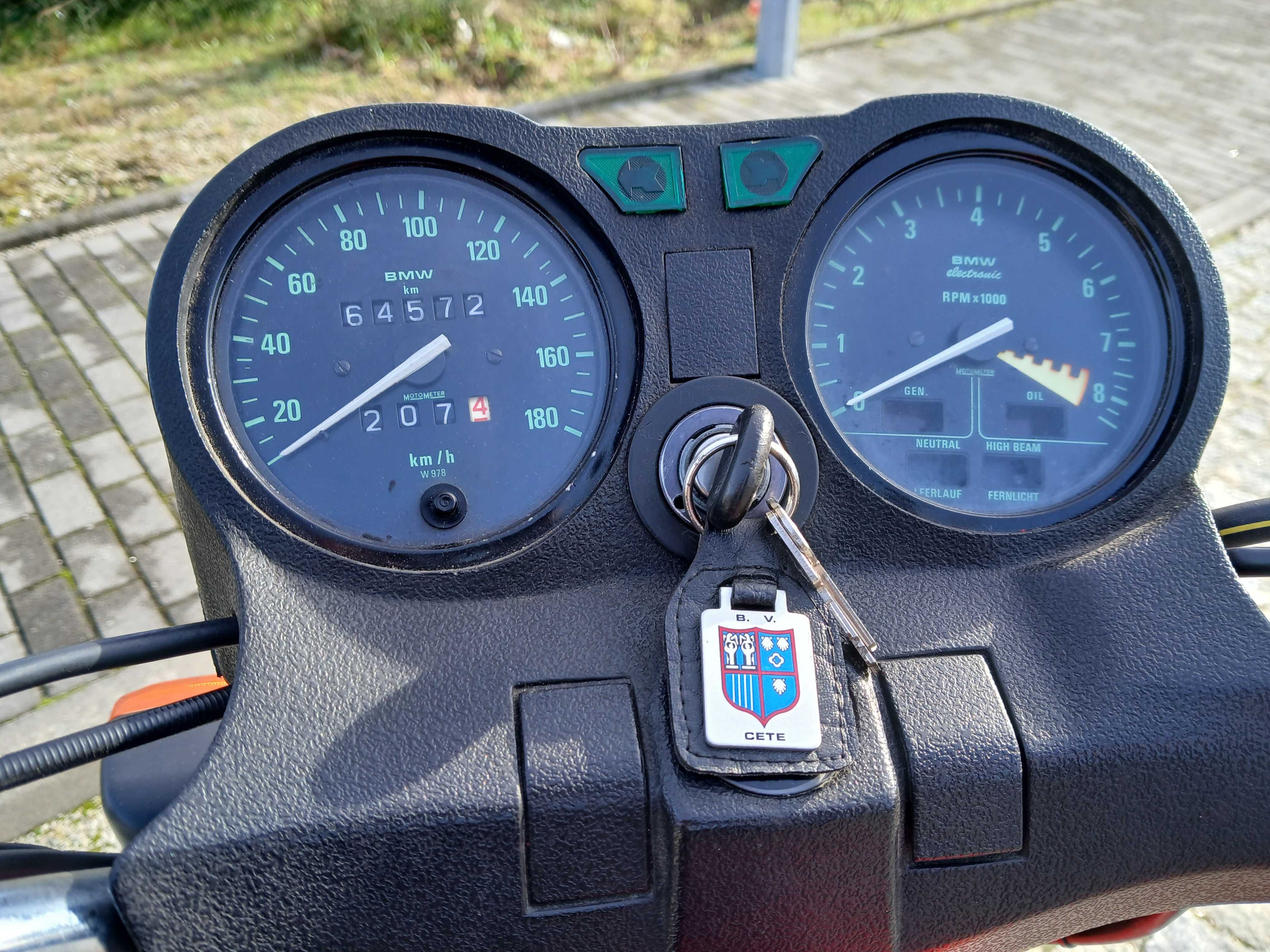 Mota clássica BMW R45