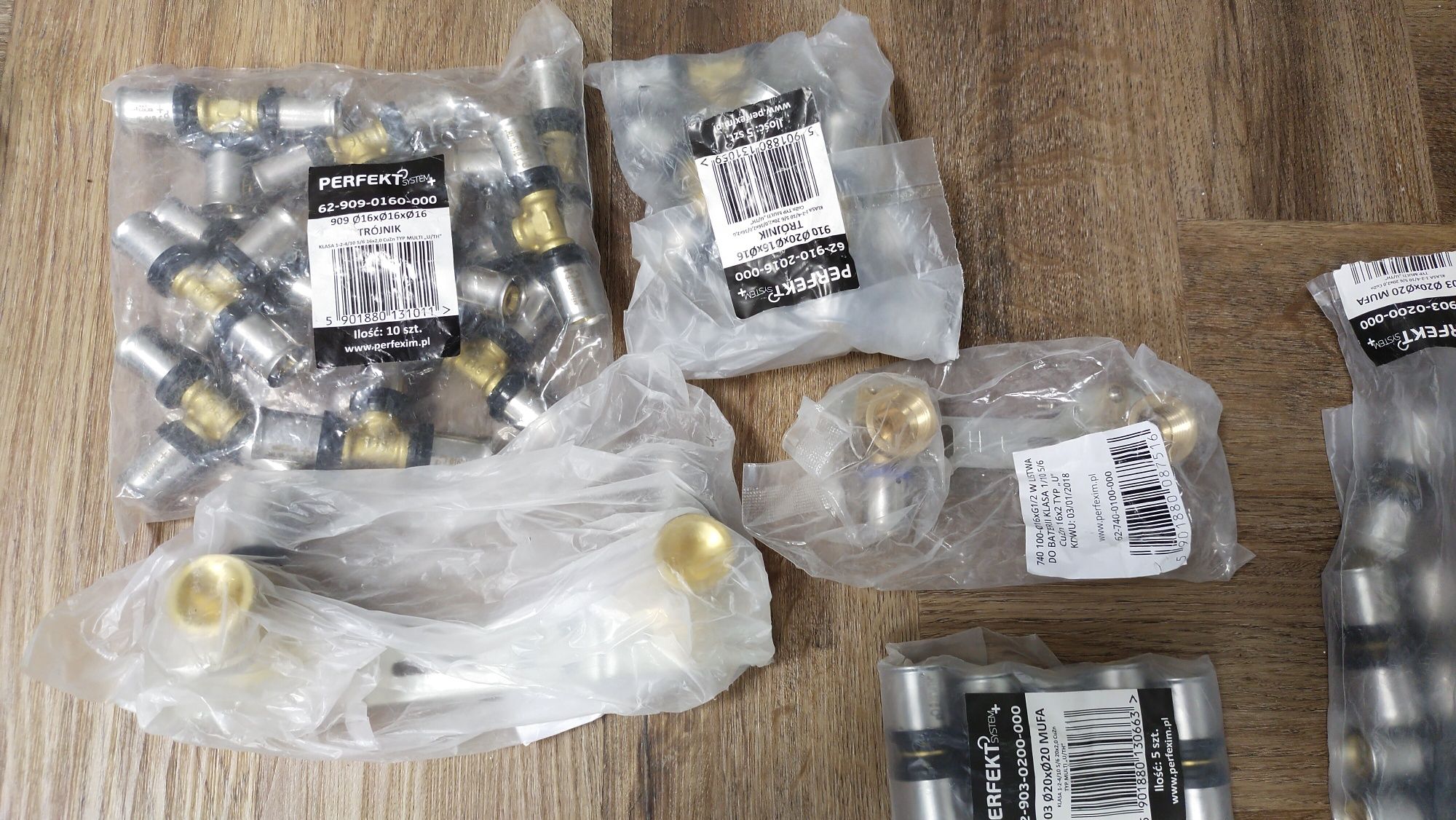 Perfekt trójnik 910 20/16 hydraulika