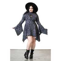 Killstar vestido divine keyhole dress