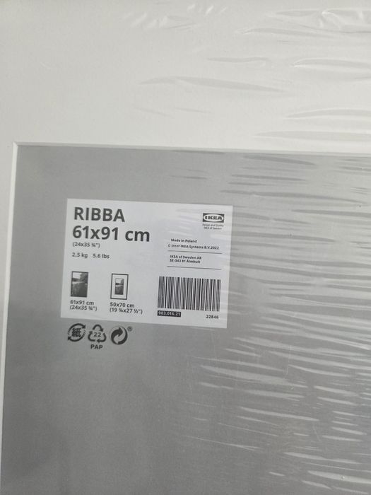 Moldura Ikea Ribba 61x91cm