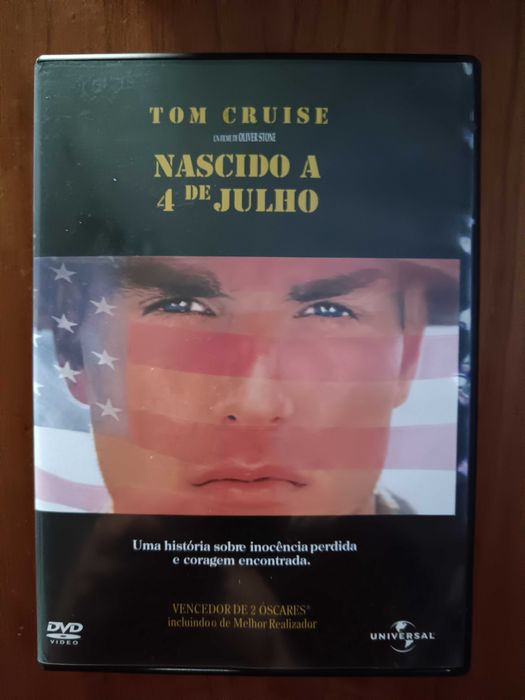 filme dvd original - nascido a 4 de julho