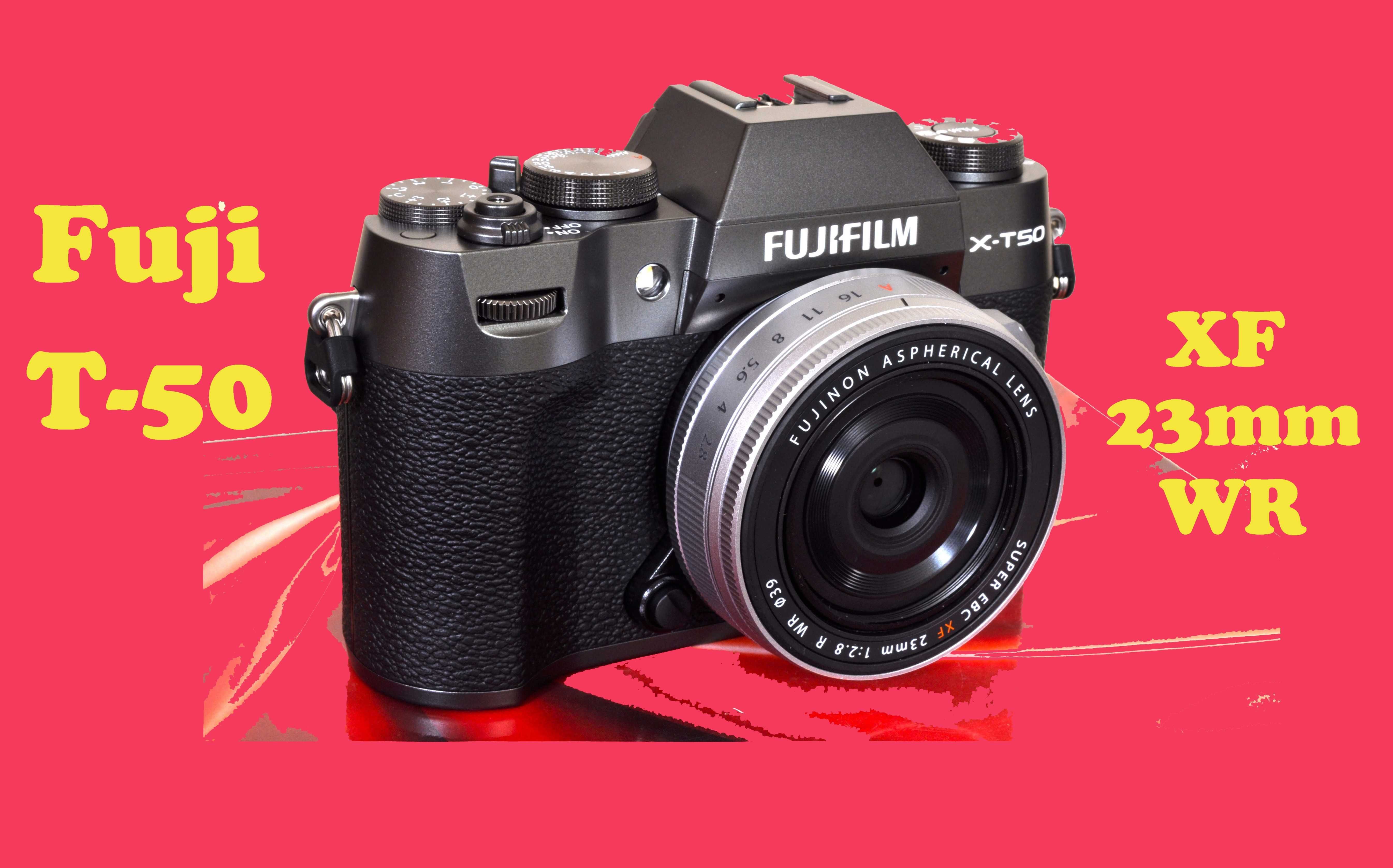 Fuji X-T50 + XF 23mm F: 2.8 WR. Novo, fatura e garantia 3 anos.