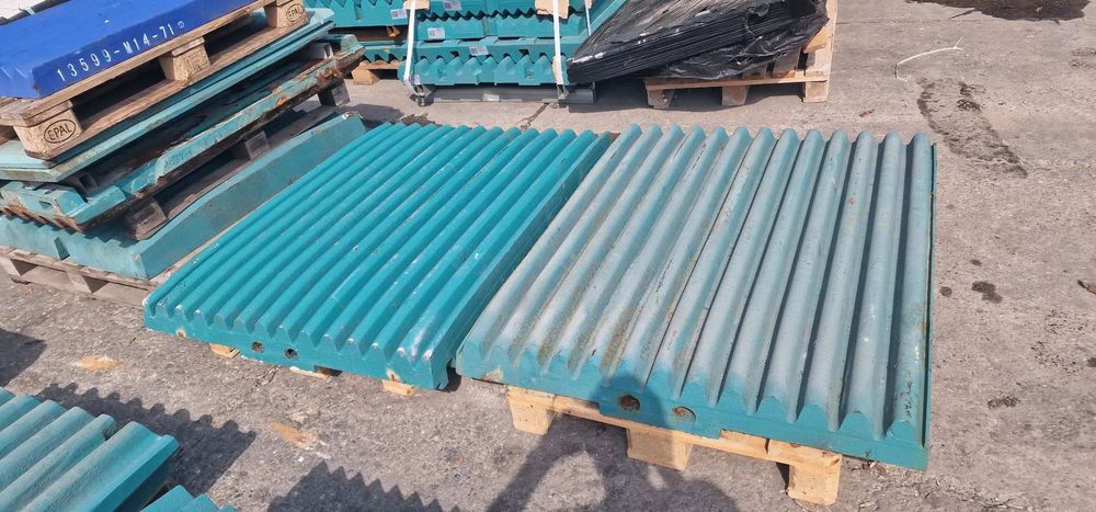 Komplet szczęk kruszarka Fintec 1107 okładziny