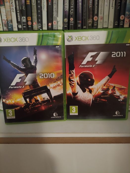 Zestaw F1 2010,2011 na konsolę Xbox 360 stan idealny
