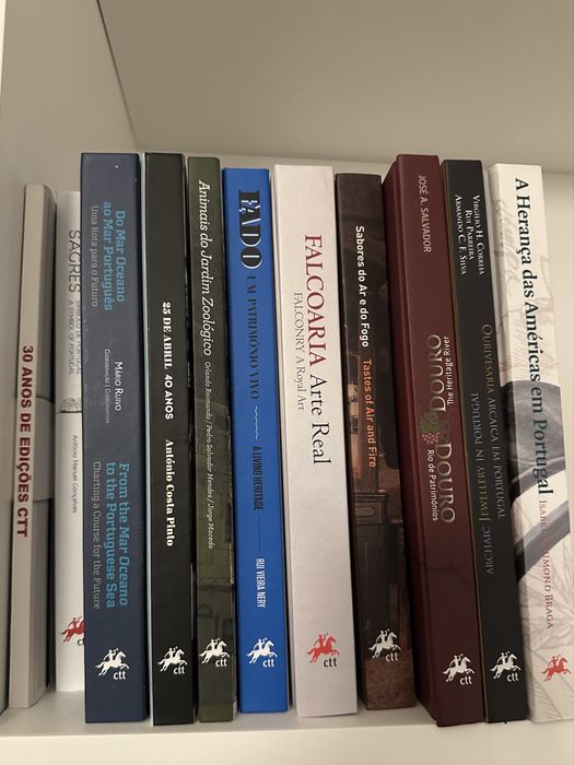 Livros selos ctt correios