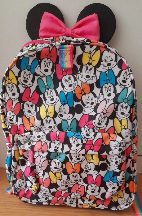Mochila Escolar da Disney com a Minnie