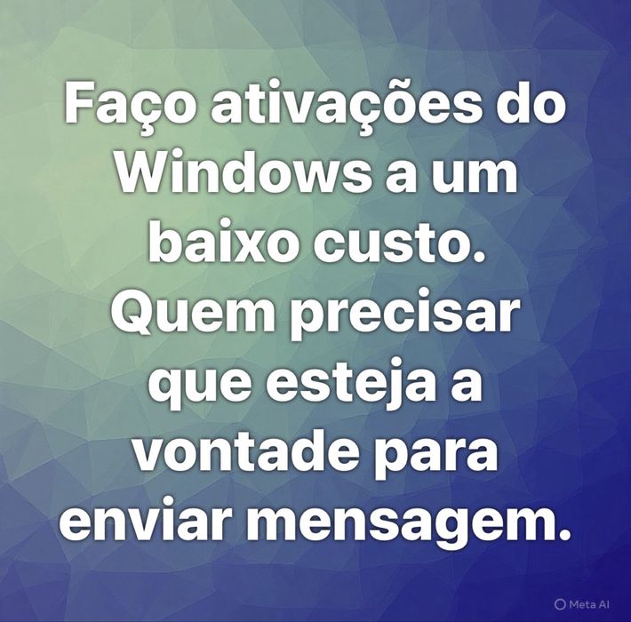 Ativacão do Windows