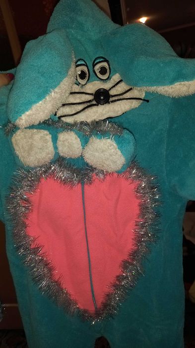 Новорічний костюм зайчика