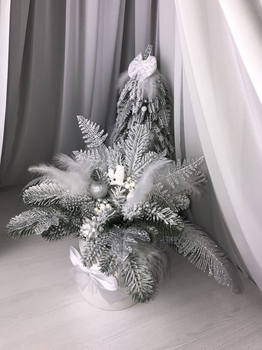 Вічний букет ручної роботи | Декор для дому Подарунок Новорічна ялинка