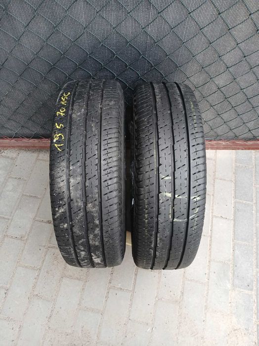 2x używane opony letnie 195/70 R15C do busa GWARANCJA możliwy montaż