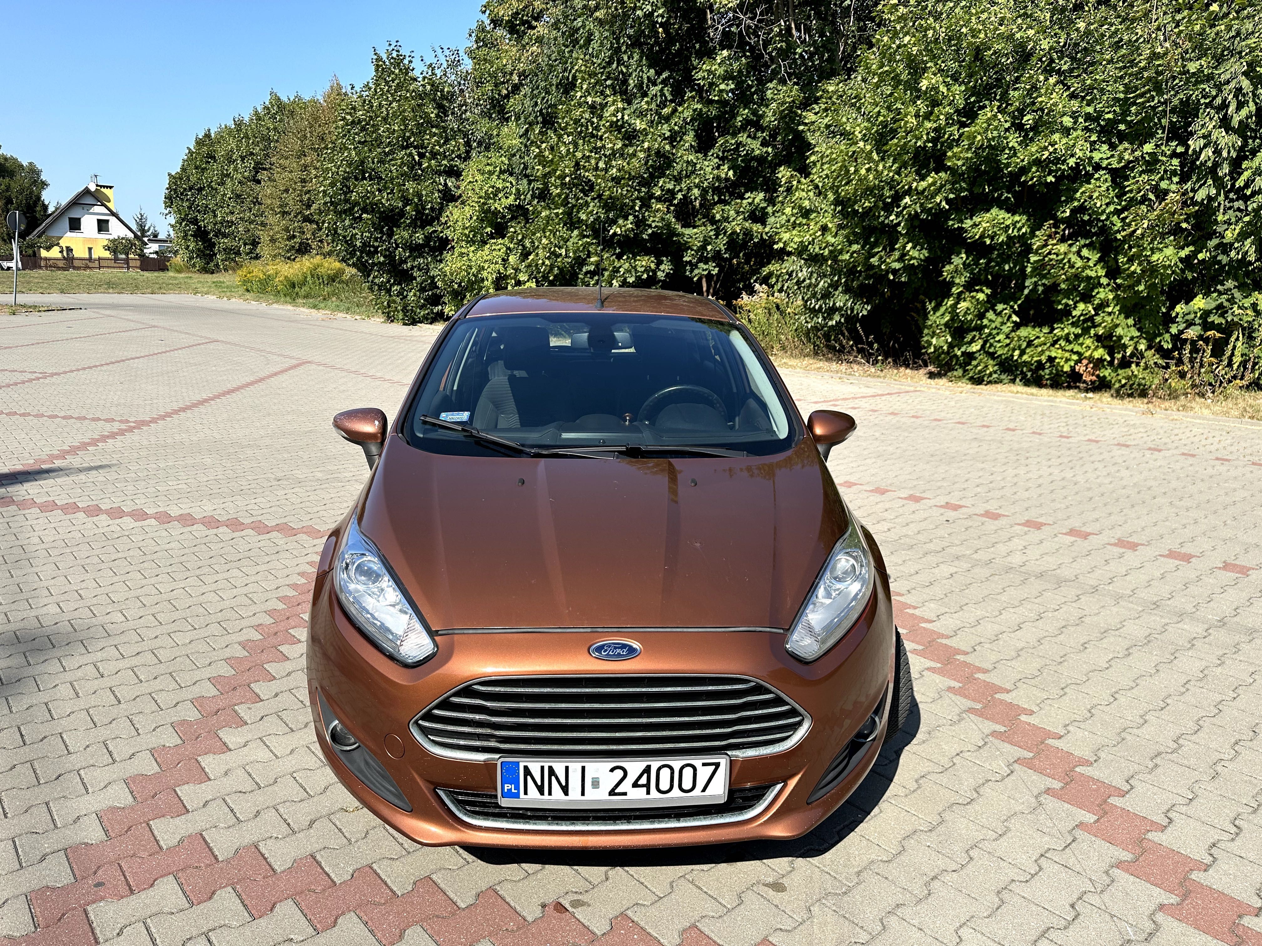 Ford Fiesta MK7, lift, Titanium, 1.5 TDCI, 75 KM, Diesel, 2013 rok