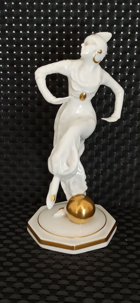 Figurka Tancerka  Porcelana Hutschenreuther LHS Selb 1920 r Ideał