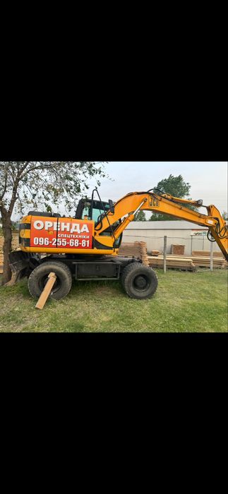 Продам JCB JS145W — колісний екскаватор, повноповоротний