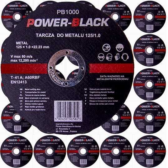25 sztuk Tarcza do cięcia metalu 125mm 1mm tarcza do metalu 125mm