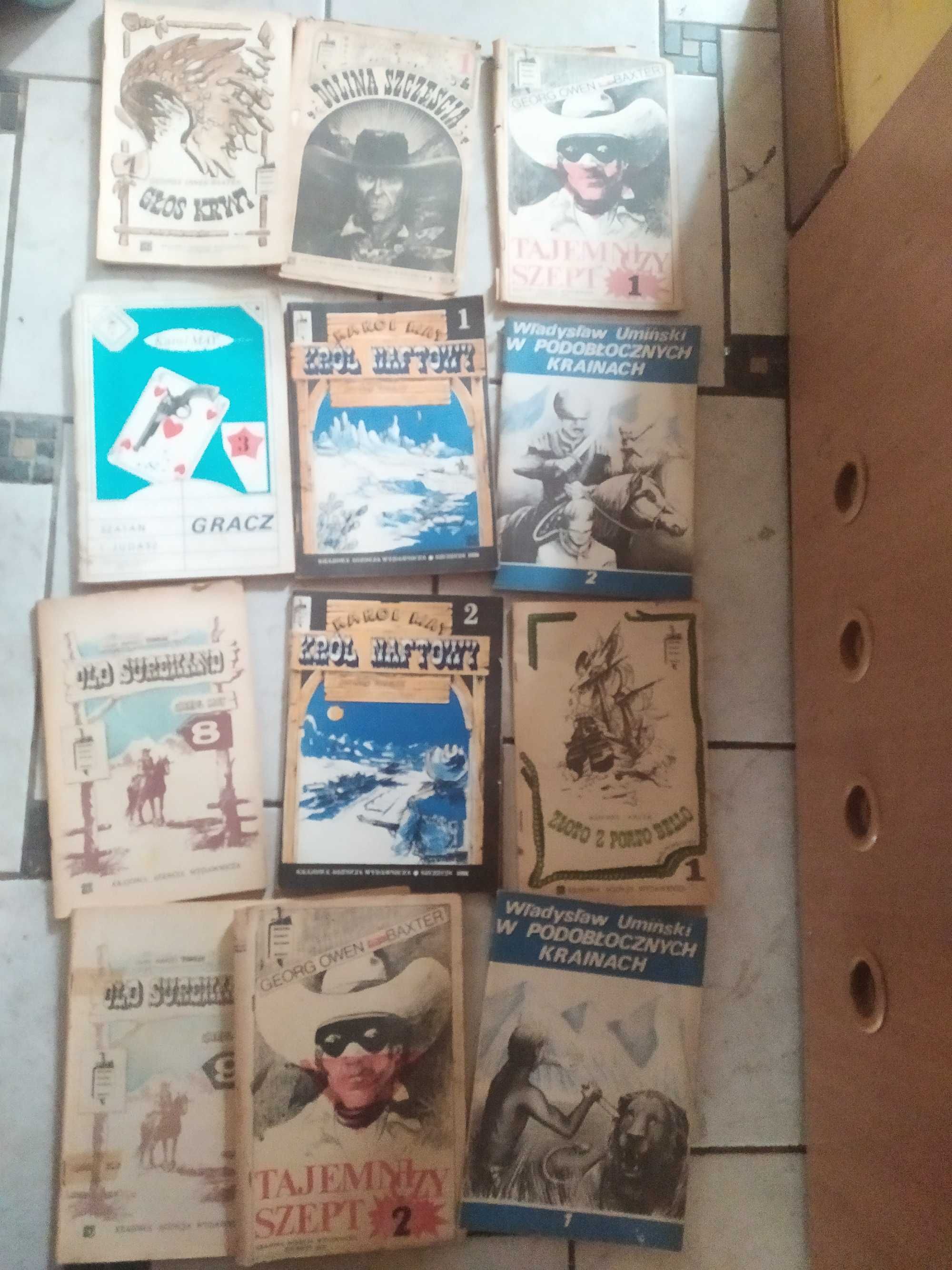 Western Karol May Umiński 28 sztuk