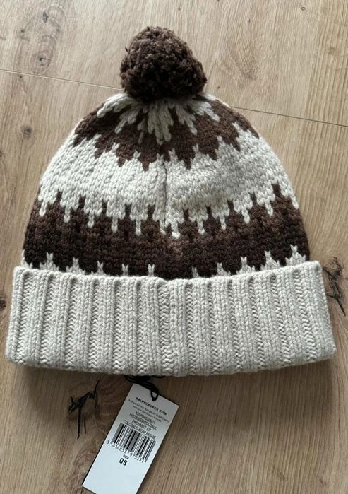 Czapka wełniana Ralph Lauren stan nowy