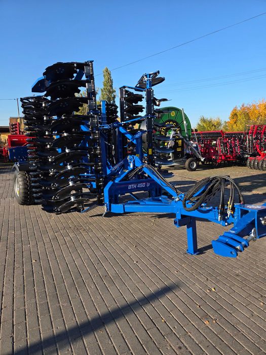 OD RĘKI!! Brona talerzowa Landstal 450 LP wał daszkowy