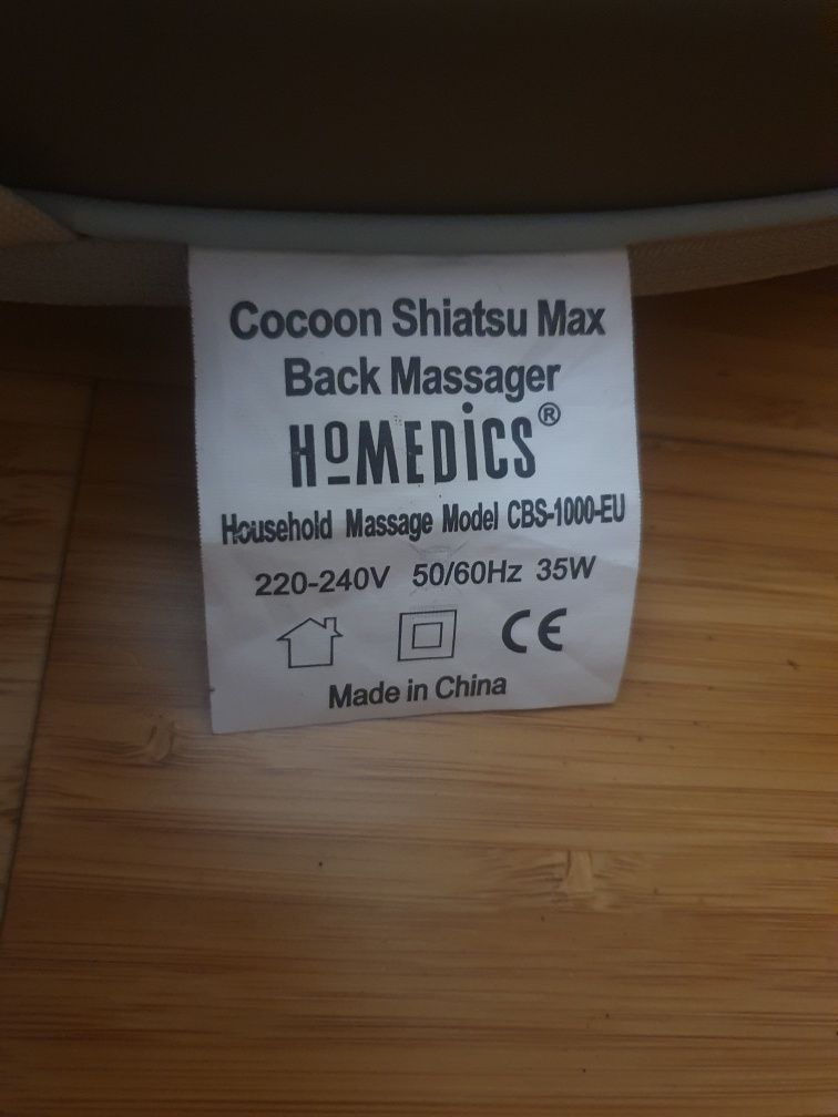 Masażer pleców Shiatsu Homedics