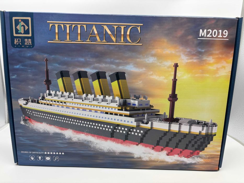 Klocki statek Titanic